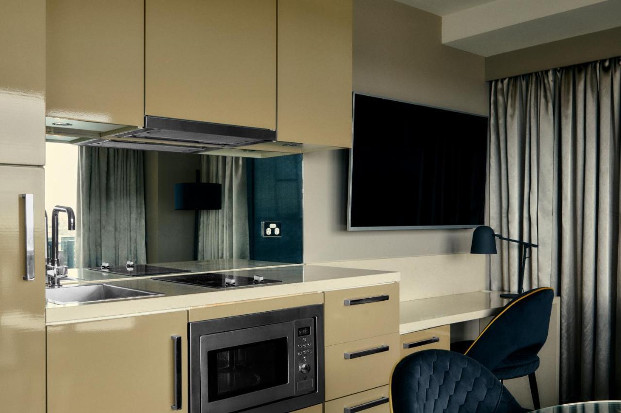 Hotel The Kinson Melbourne Exteriér fotografie A kitchen in a serviced apartment